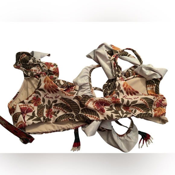 Farm Rio Ruffled Bikini Top - Picture 4 of 6